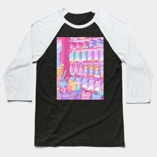 The cute grocery store, snacks and drinks Baseball T-Shirt